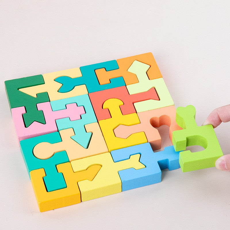 Montessori 3D Geometric Matching Puzzle