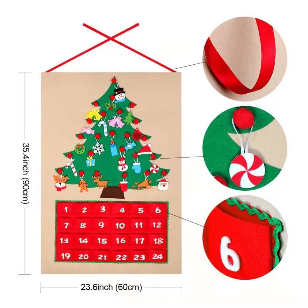 Montessori Christmas Tree Advent Calendar