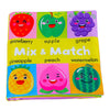 Montessori Animal Face Matching Cloth Book