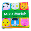 Montessori Animal Face Matching Cloth Book