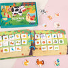 Montessori Quiet Sticker Book Puzzles