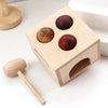 Montessori Wooden Hammer & Ball Matching Toy