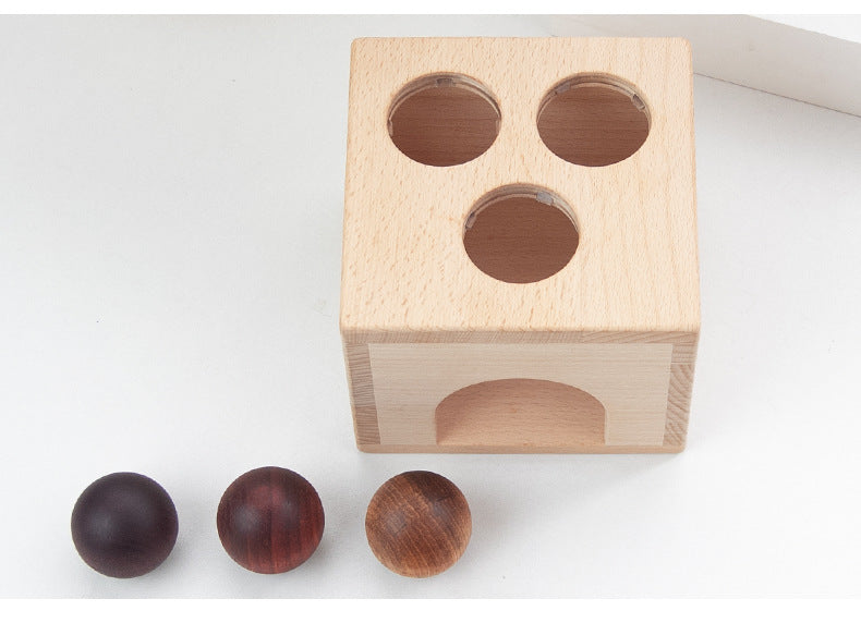 Montessori Wooden Hammer & Ball Matching Toy